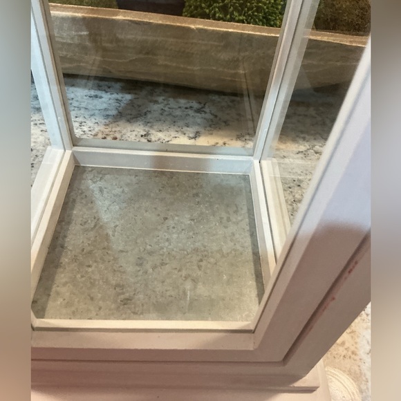 Lowe’s Allen & Roth Lantern White and Silver - Picture 3 of 4